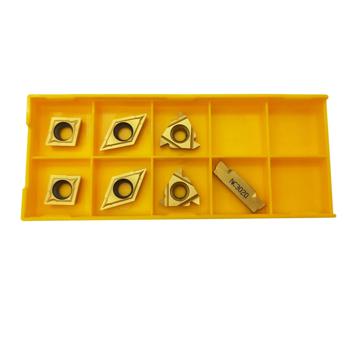21Stück 16mm Drehwerkzeuge,7Stück Drehwerkzeughaltersatz, zum Drehen von Nuten, Gewindefräsen und anderen Bearbeitungen, mit 14 Hartmetallklingen CCMT32.51, DCMT32.51, 16IR A60, MGMN300, 16ER A60