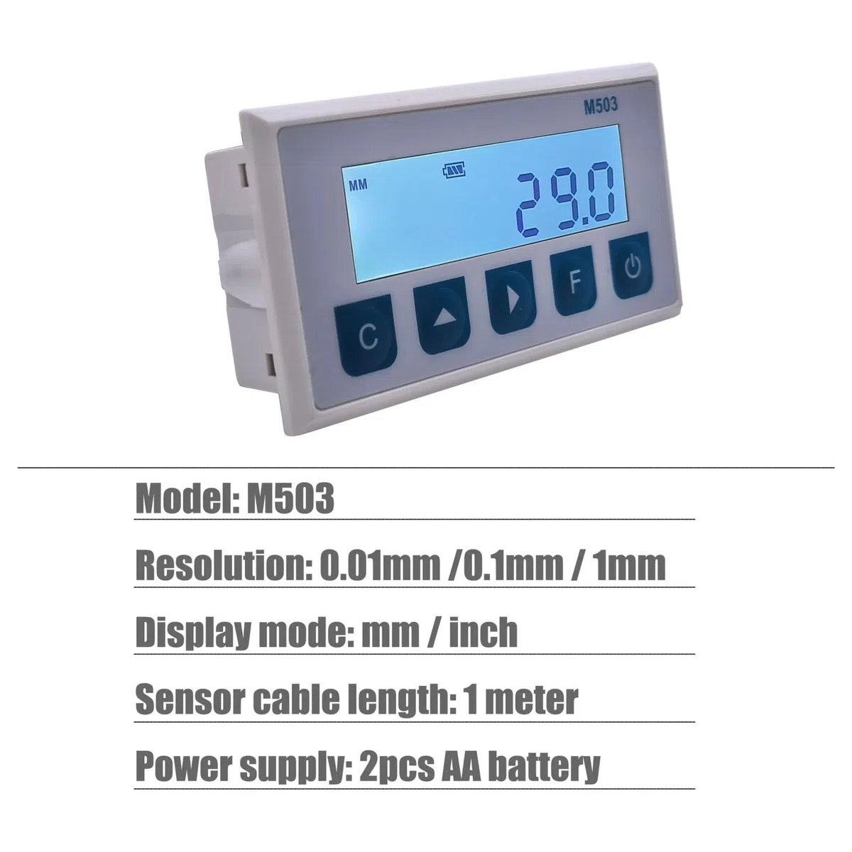 Magnetische Skala DRO Display Integrierte Embedded Magnet Messsystem Magnetband mit Fleck Gürtel Profil Holzbearbeitung,Digitales DRO(M503 Display Sensor)