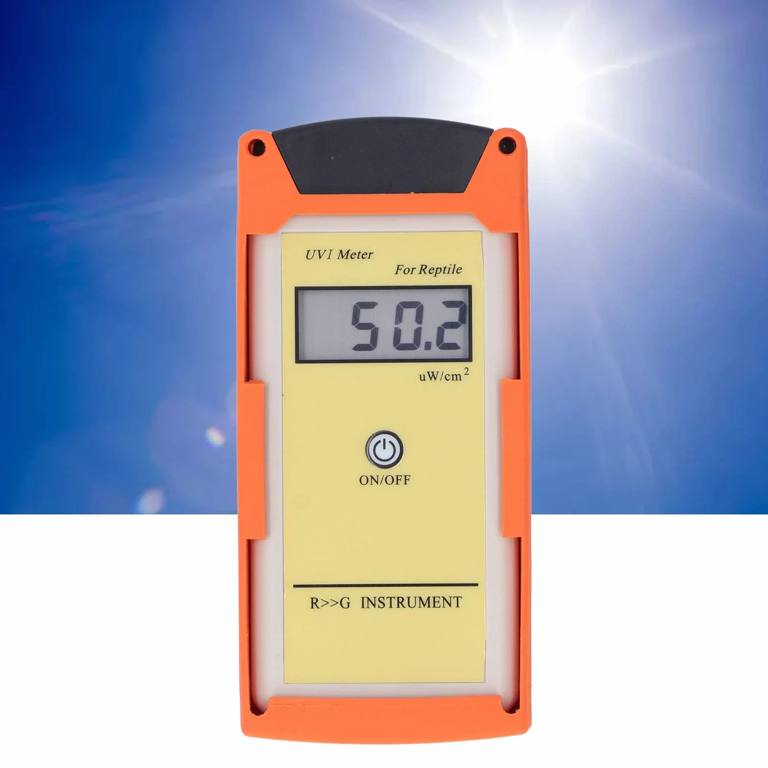 UV-Detektor Zur Messung Des UV-Levels Des Sonnenlichts, UV-Index-Messgerät mit Digitaler LCD-Anzeige für Echtzeit-UV-Index-Messung, UV-Index-Vergleich, UV-Index-Tracking-Erkennung