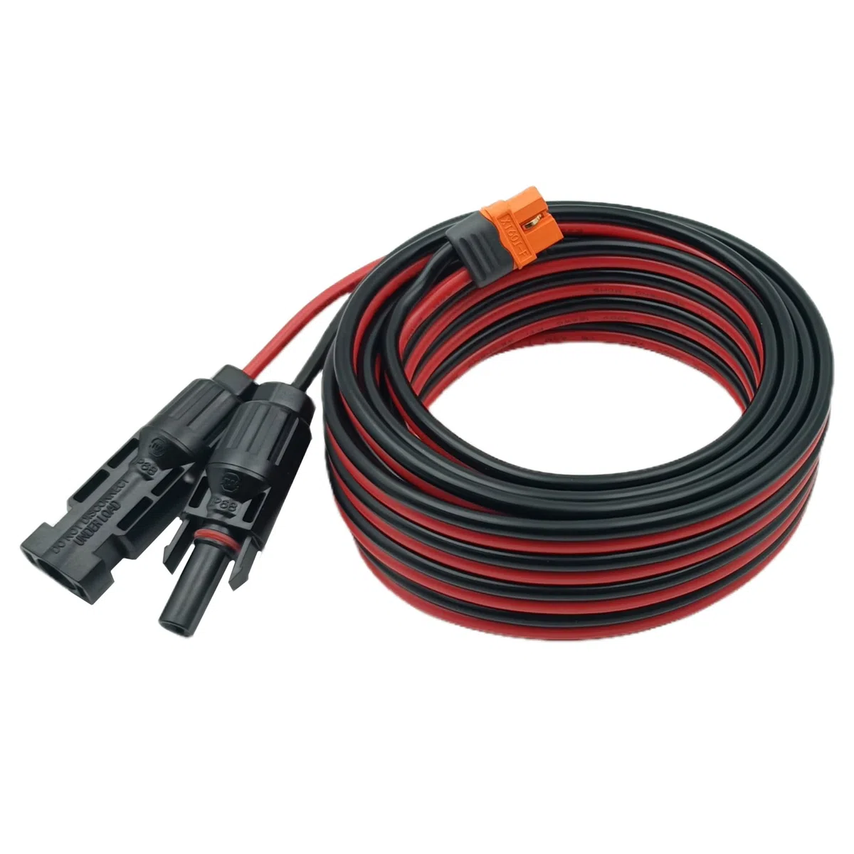 Solar auf XT60i Kabel 12AWG 4mm² XT60I-F Adapter Solarkabel Verlängerung Kompatibel mit Ecoflow Delta River Powerstation 5M