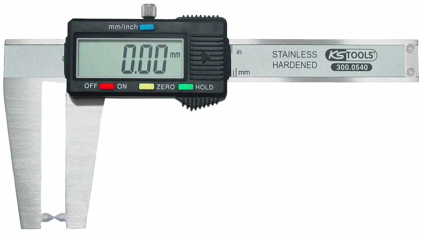 KS Tools 300.0540 Digital-Bremsscheiben-Messschieber 0-60mm, 160mm