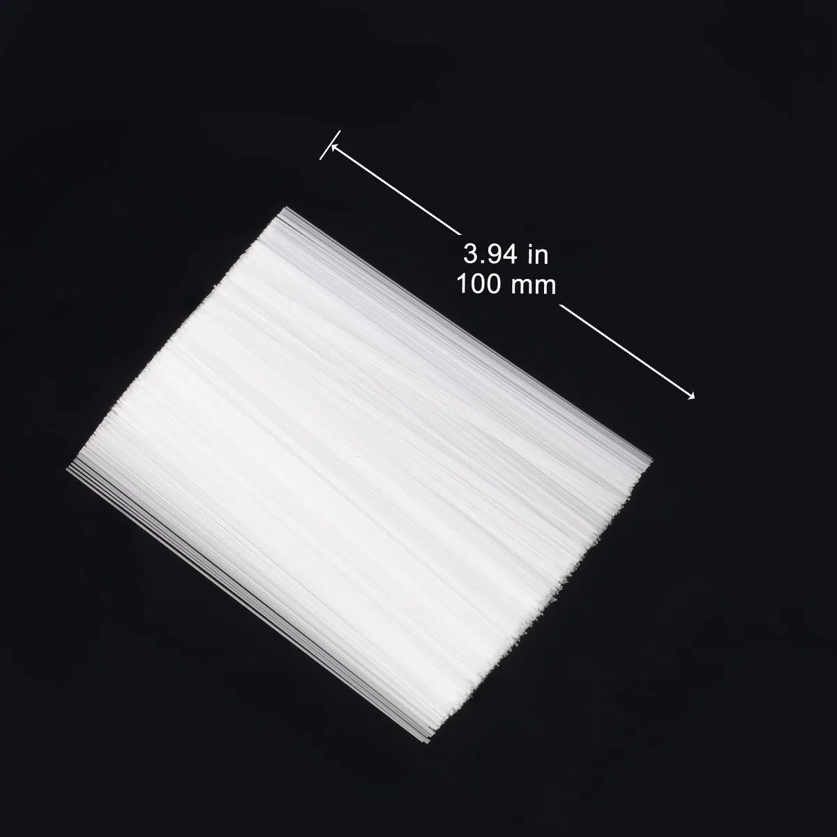 Labasics Glas Kapillarröhrchen, 100 mm Mikroglas Pipetten Kapillare Transferrohr mit 0.3 mm ID und 0.5 mm OD für TLC Spotting, 1000er Pack