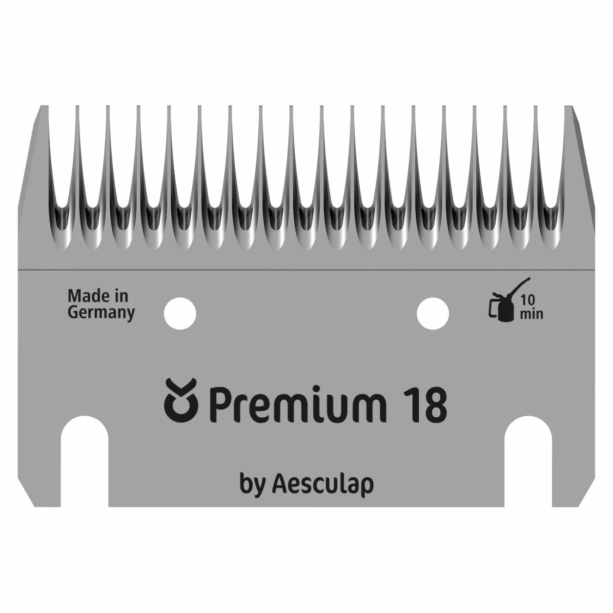 Kerbl 18955 Premium Schermesser-Set, Rind, 21/23 Zähne