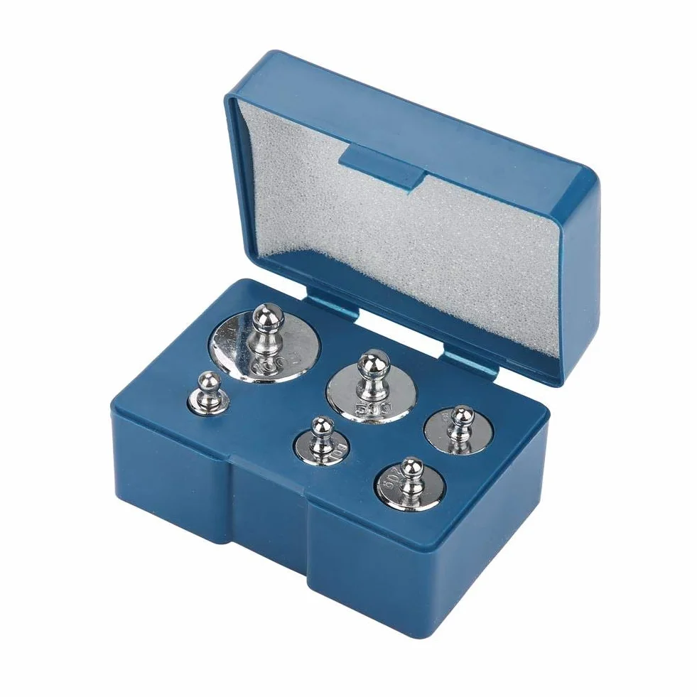 Labor Mechanische Waage, Laborwaage mit Pinzette und 5 Gewichten Labor Mechanische Tray Balance Schmuckwaagen Labor Lehrmittel Hohe Präzision für Das Labor Der Chemischen Physik(200g)