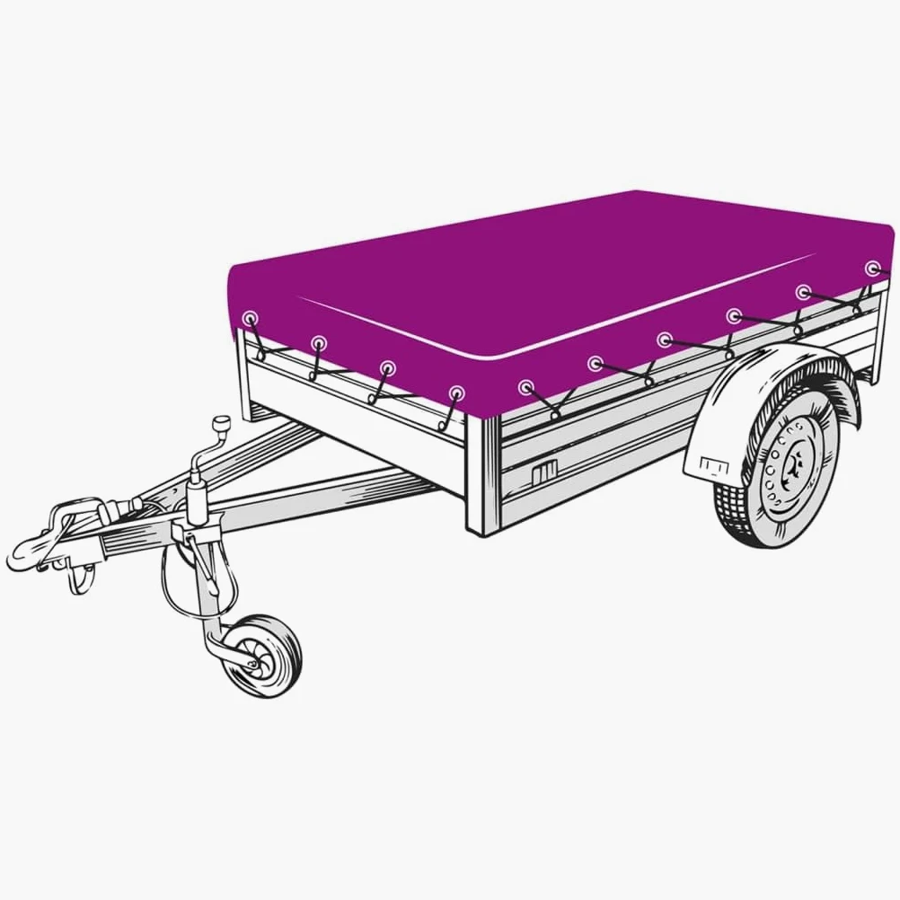 vidaXL Anhängernetz, Ladungssicherungsnetz Feinmaschig, Abdecknetz für Anhänger, Gepäcknetz Hängernetz Transportnetz, Grün 2,5x3,5m HDPE