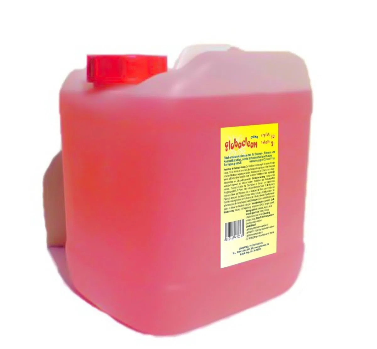 Flächen-Desinfektionsmittel alkoholfrei, breites Wirkungsspektrum, 5 L Konzentrat