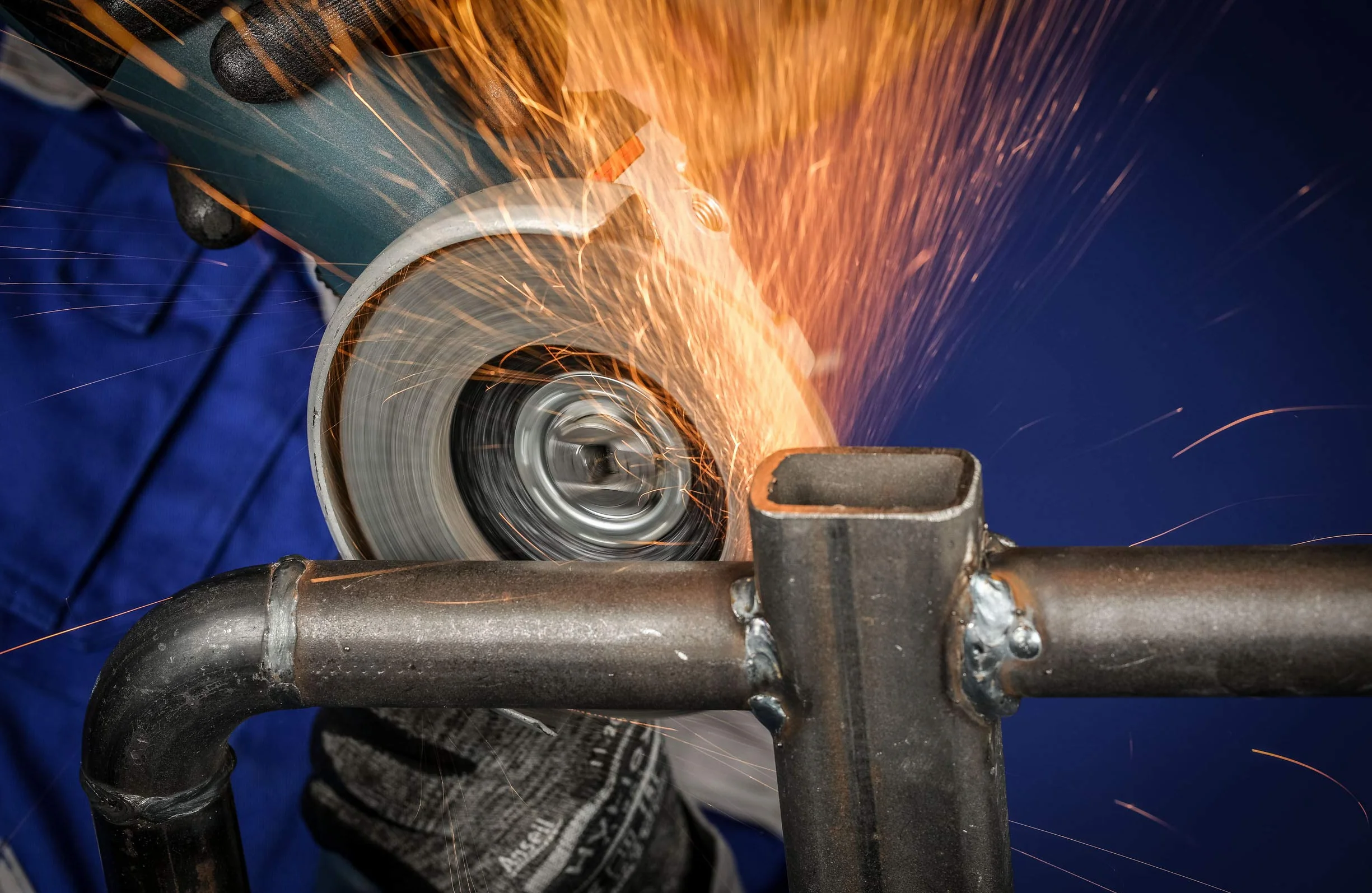 PFERD TOOLS Fächerscheibe POLIFAN, 10 Stück, 125mm, Z60, X-LOCK (22,23 mm), PSF STEELOX, 67666126 – für hohe Wirtschaftlichkeit durch aggressive Zerspanung bei guter Standzeit