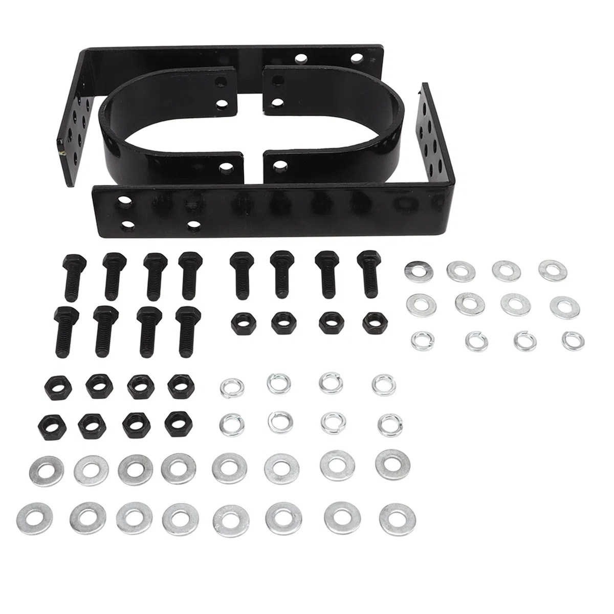 Kikumi Heckwellenschlaufe AF72 1006 Stahl, Robuste Sicherheitsschlaufe für Flache Antriebswelle, Dicke 1/4 Zoll, Breite 2 Zoll, Universelle Passform für Autos