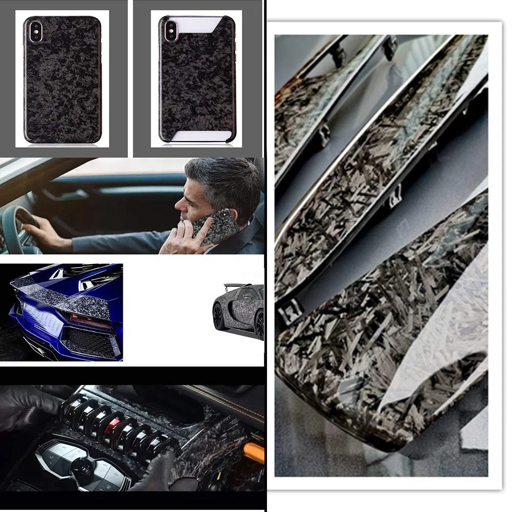 Gehackte Kohlefaser hochfeste Faser für Auto-Modifikation usw. (15 mm/500 g)