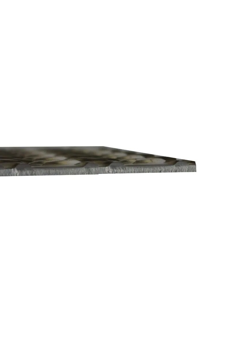 Riffelblech Aluminium 2,5/4mm Alu Duett Warzenblech Zuschnitt Tränenblech 600x1250