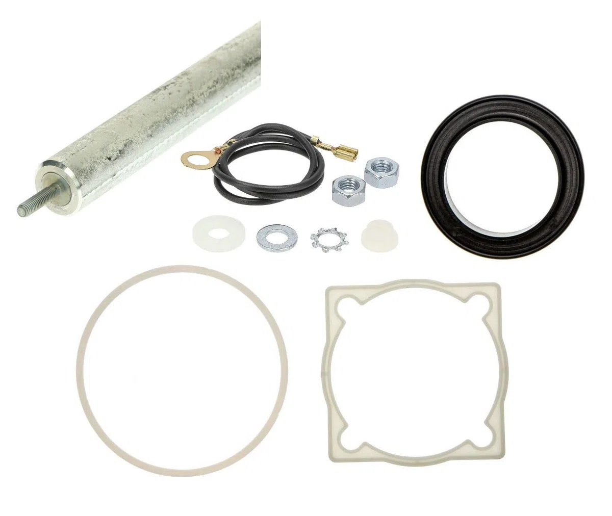 Anode inkl. Montageset & Handlochdeckeldichtung 956680 für Brötje BS120 - BS160