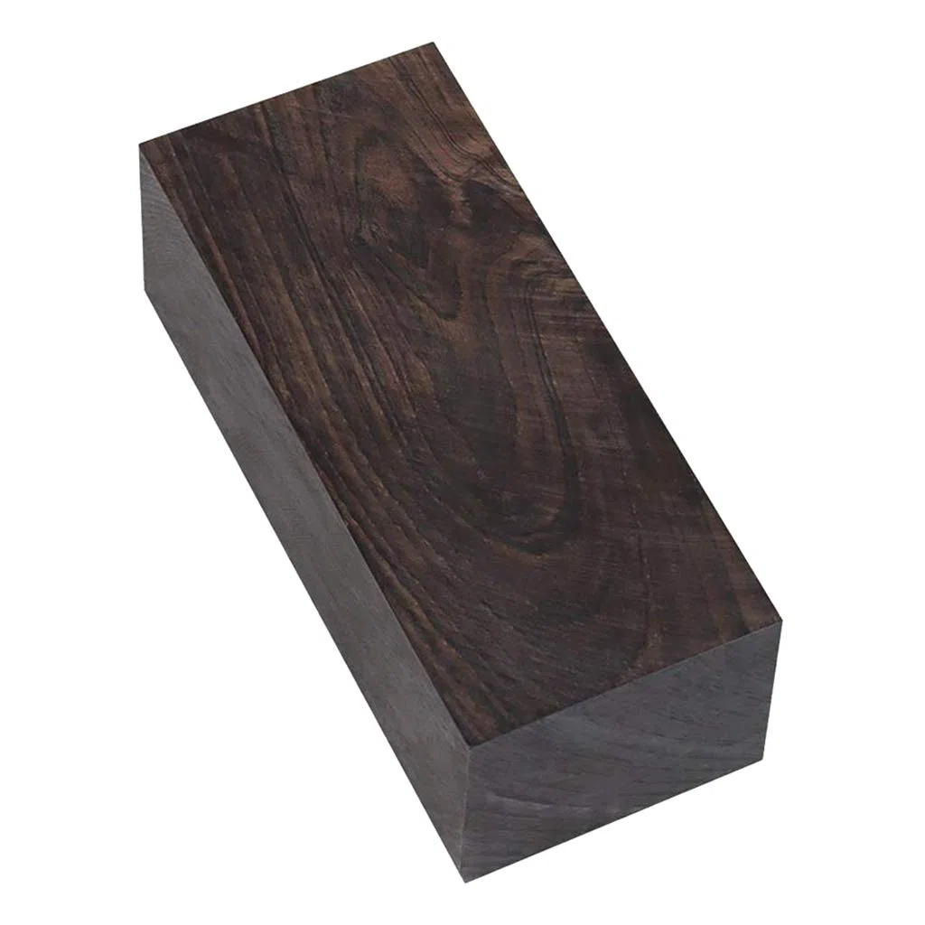 Afrikanischer Seltenen Blackwood Block Holz Material DIY Blank Messer Griff