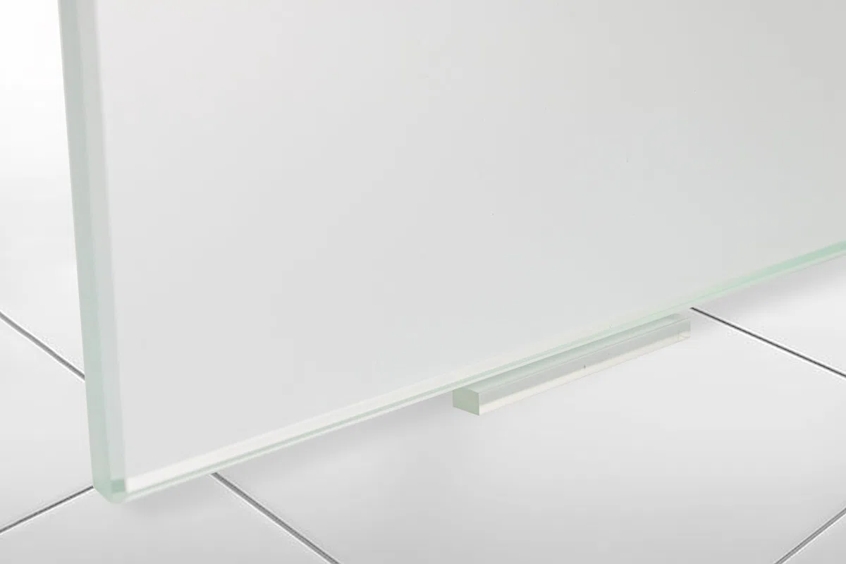 PVC Unterlegklötzer für Duschwand in 2,3 oder 4 mm für Glasdusche Glas Unterlage (10 mm)