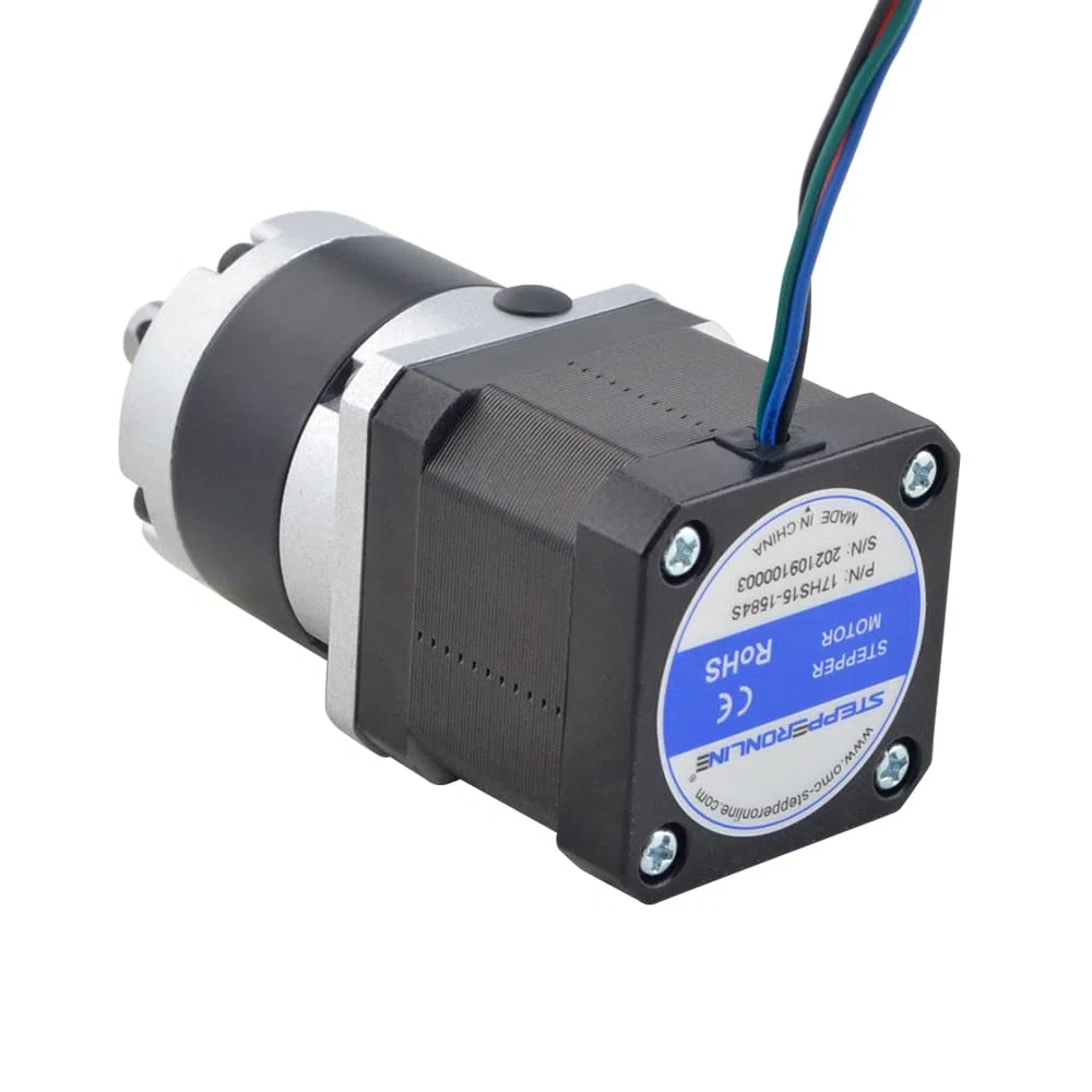 STEPPERONLINE Nema 17 Schrittmotor L=40mm Getriebeübersetzung 5:1 30arcmin MG Serie Planetengetriebe