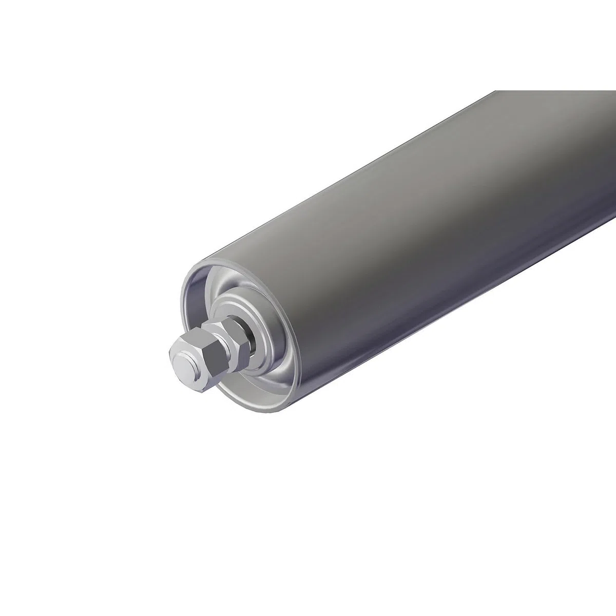 Gura | Stahl-Tragrolle | Rollen-Ø 60 mm | Gewindeachse M 12 x 20 | Länge 500 mm