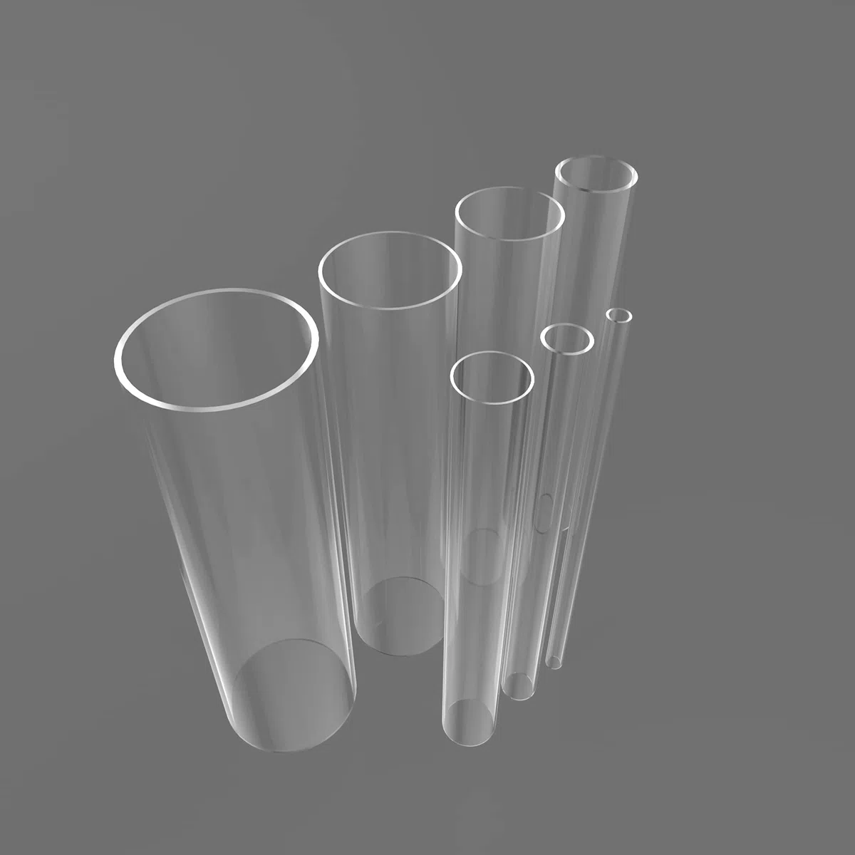 Acrylglas Rohr Rohr Glasrohr 1000 mm (110mm/104mm (außen/innen))