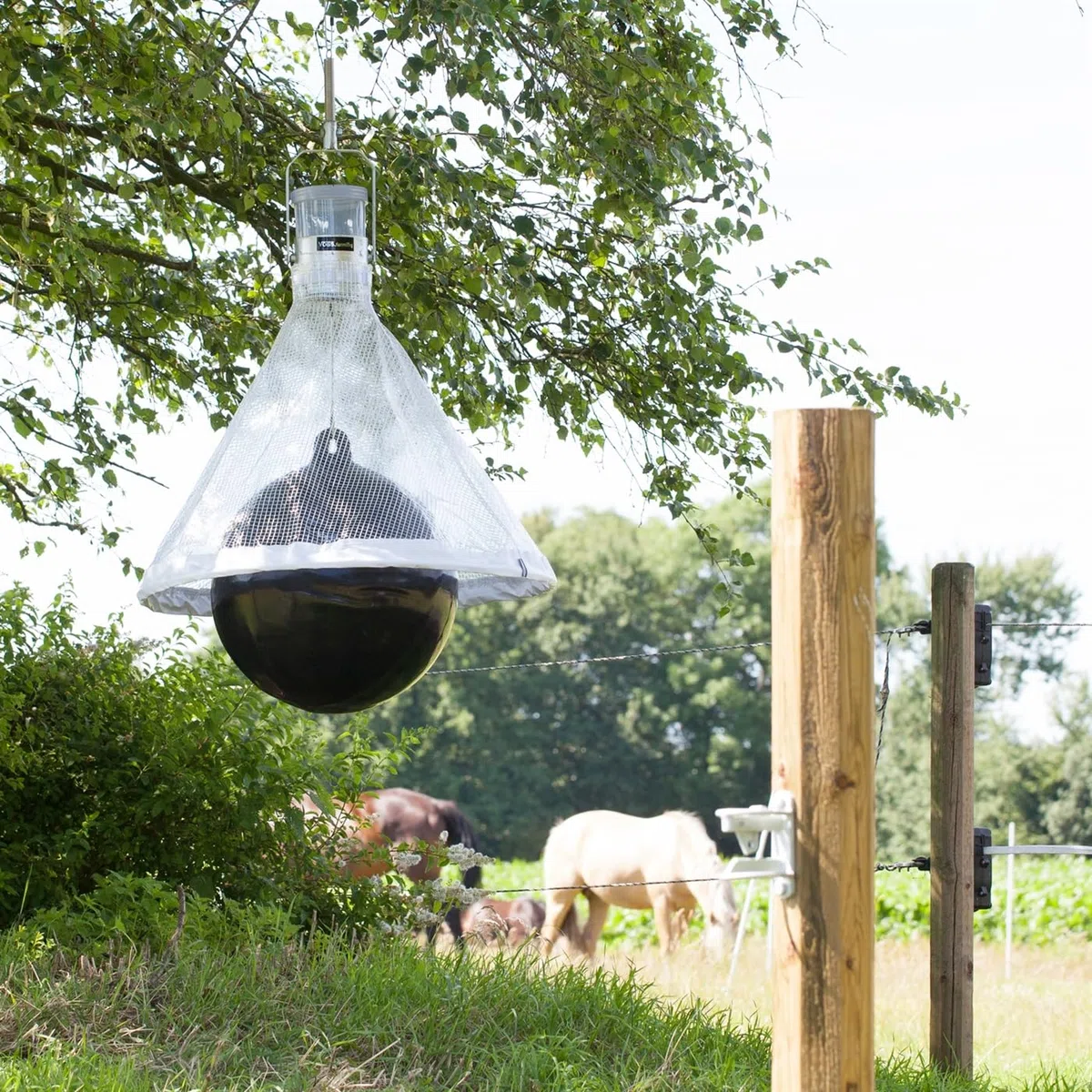 VOSS.farming "Tabanus-Trap Easy Bremsenfalle, Insekten Falle Bremsen Pferd, Fliegenfalle für die Pferdekoppel Pferdeweide Insektenschutz für Pferde, Zum Aufhängen