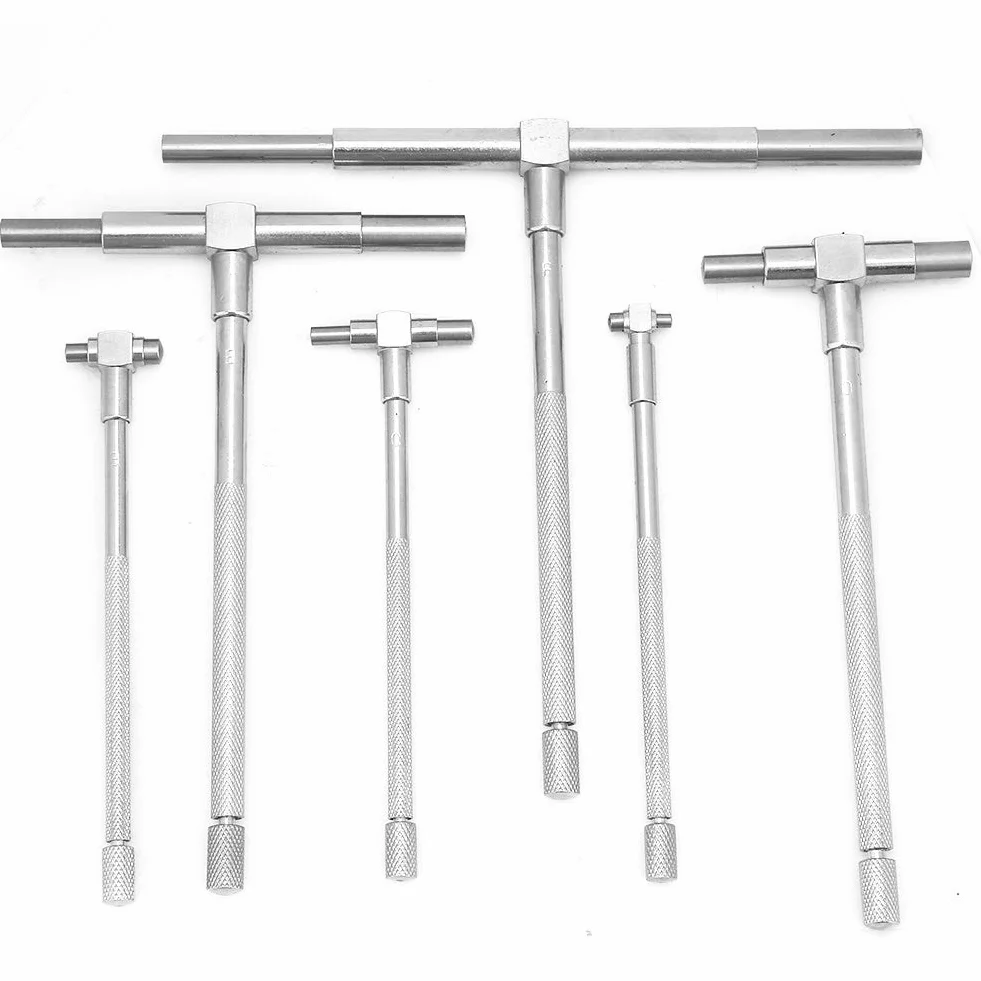 Autopige 6 Stück Teleskop-Messgerät, 8 – 150 mm, Mikrometer, Innendurchmesser, verstellbar, Messwerkzeug für Füllung