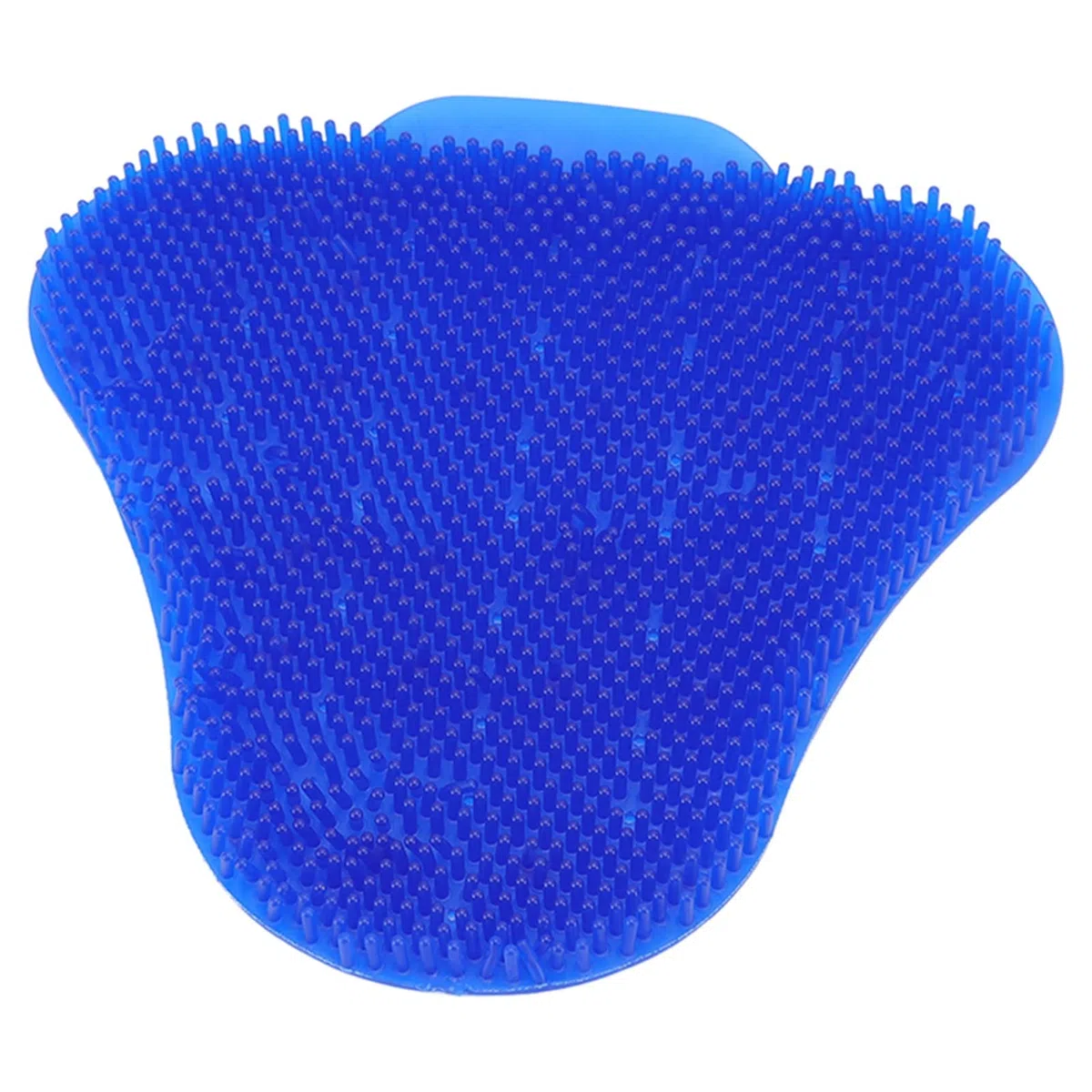 FTVOGUE 10 Stück Urinalsieb-Desodorierer, Silikon-Anti-Spritzmatten, Tragbare Dreieckige Urinalkuchen für Büro, Badezimmer, Schulen (BLUE)
