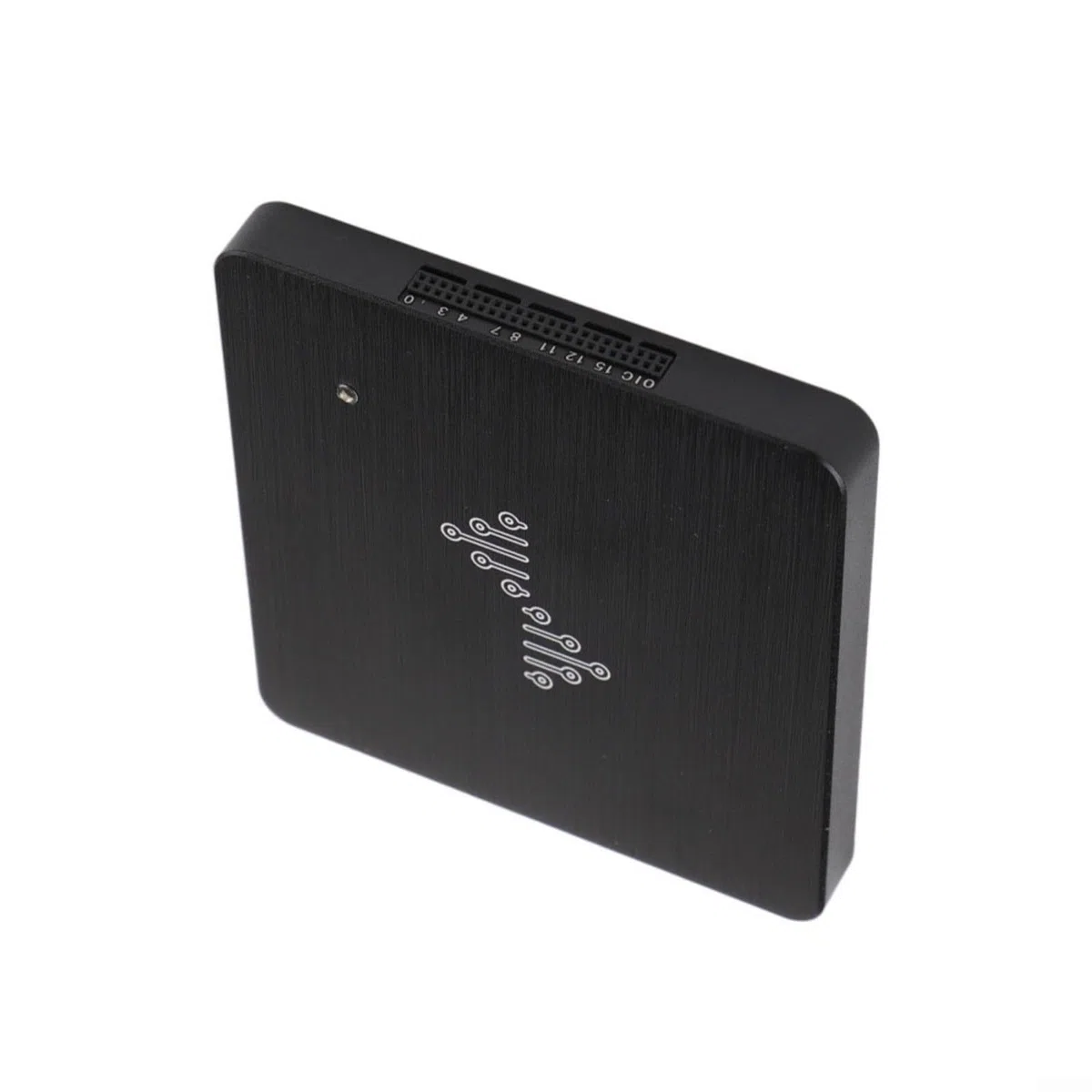 DSLogic U2Basic Logikanalysator 16 Kanäle 100 MHz Bandbreite 1,6 Gbps Abtastrate 256 Mbit Speicher USB Protokollanalyse für Ingenieure Techniker Entwicklung Diagnose Schwarz