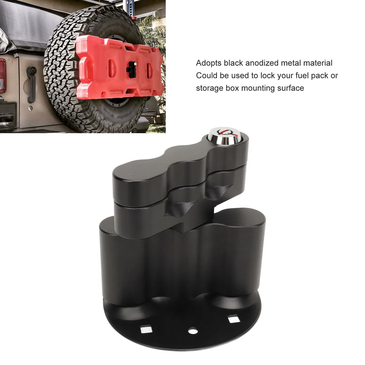 Gas DAHL PACK MOUNT LOCK ROTOPAX LOX PM Kraftstoffbehälter Verriegelungspaket für Kraftstoffpackspeicherbox Wasserpaket Kraftstoffpackmountlock GaCanpackmountlock
