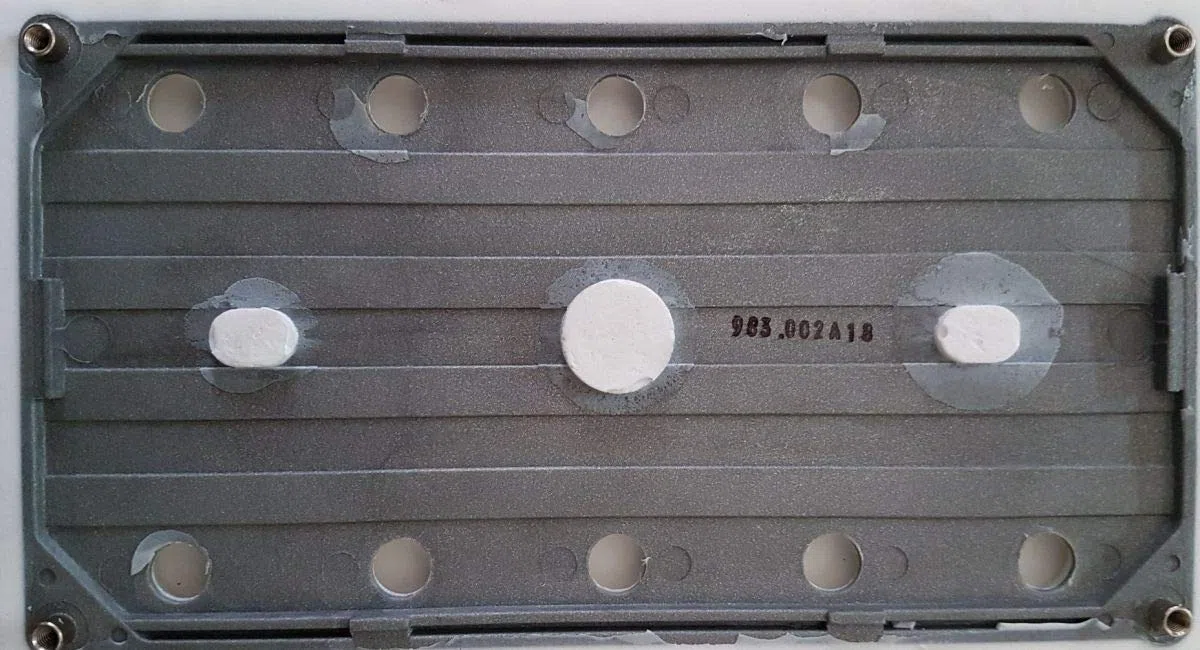 Platte aus Gummi Original RUPES 983.002 für Schleifmaschine SSPF - SSCA VR - SS70 BT,