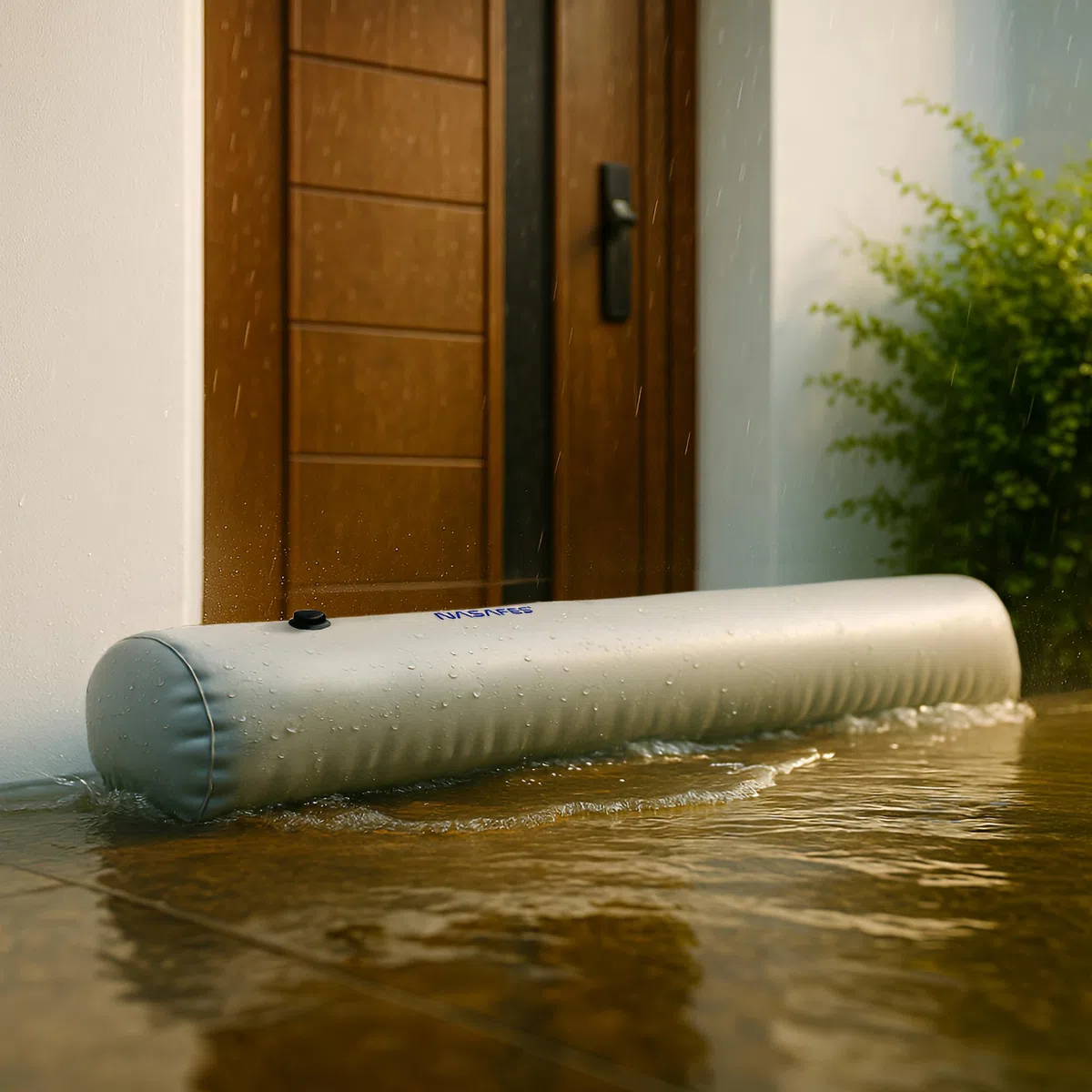 Hochwasserschutzschlauch Mit Wasseraktivierte Hochwassersperre, Mobiler Hochwasserschutz Bei Türen Und Garage, Idealer Hochwasserschutz Für Kellertüren, Schnelle Flutbarriere, Leichte Anwendung