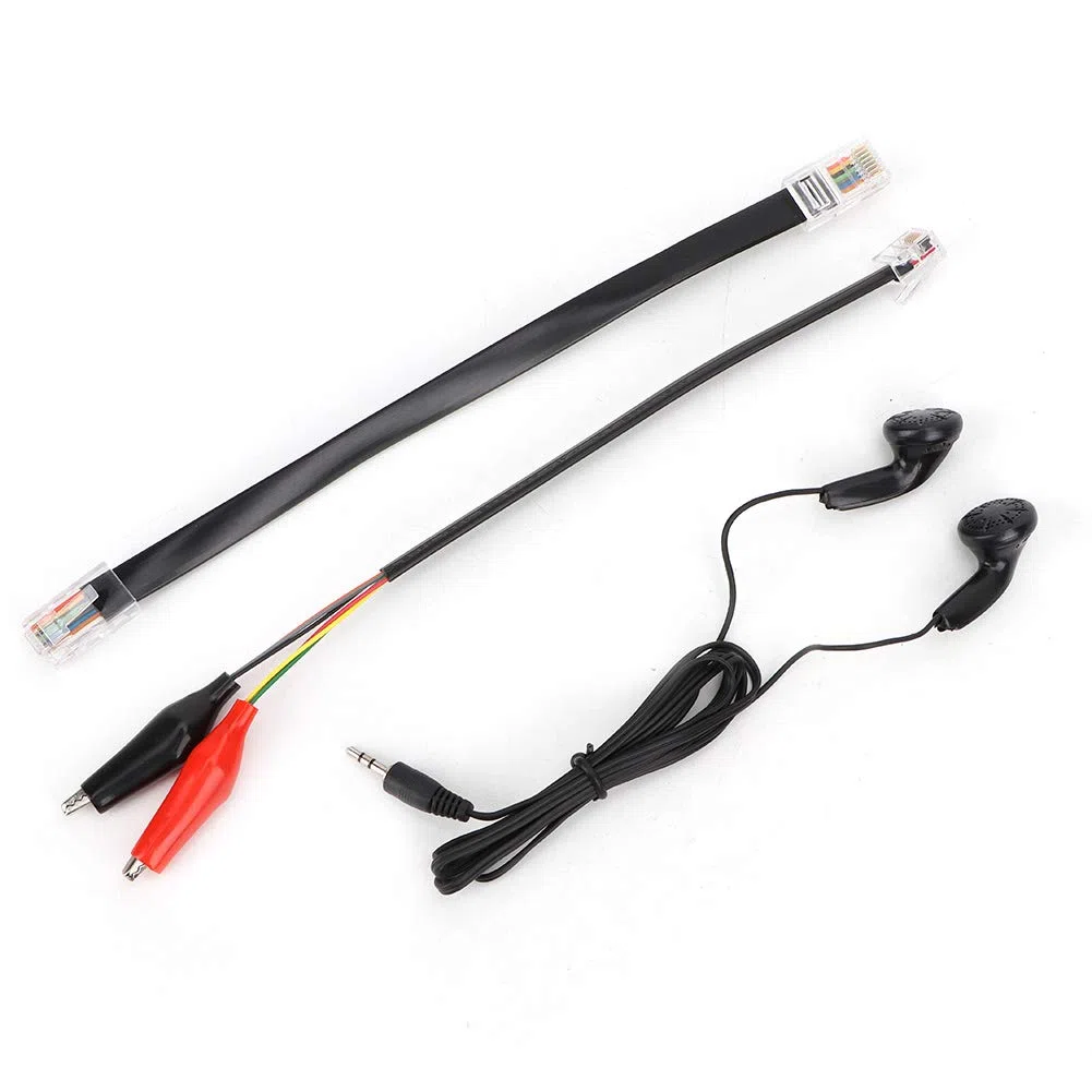 RJ45 RJ11 Kabeltracker Kit mit Kabelfinder Kabeltester für schnelle Leitungssuche in LAN Netzwerk und Telefonleitungen FY868