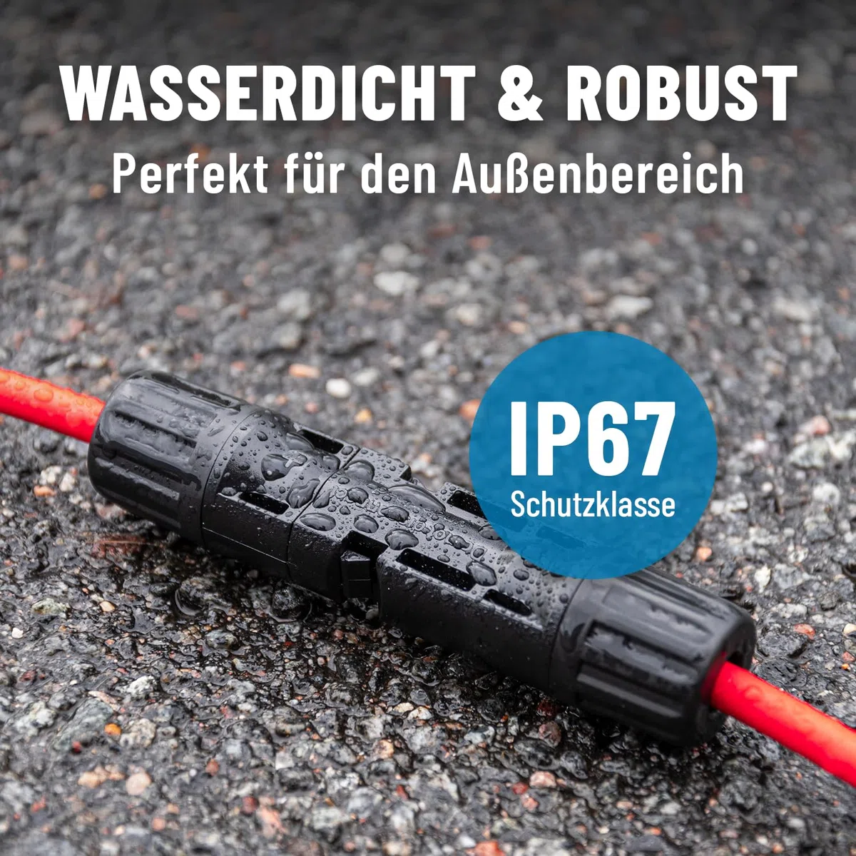 ABSINA 16x Stecker & Buchse + 8x Montageschlüssel - Solarstecker für 2,5-6mm2 PV Kabel - Solar Stecker Set - Steckverbinder Solar - Solarkabel Stecker für Solaranlage - Steckersolaranlage