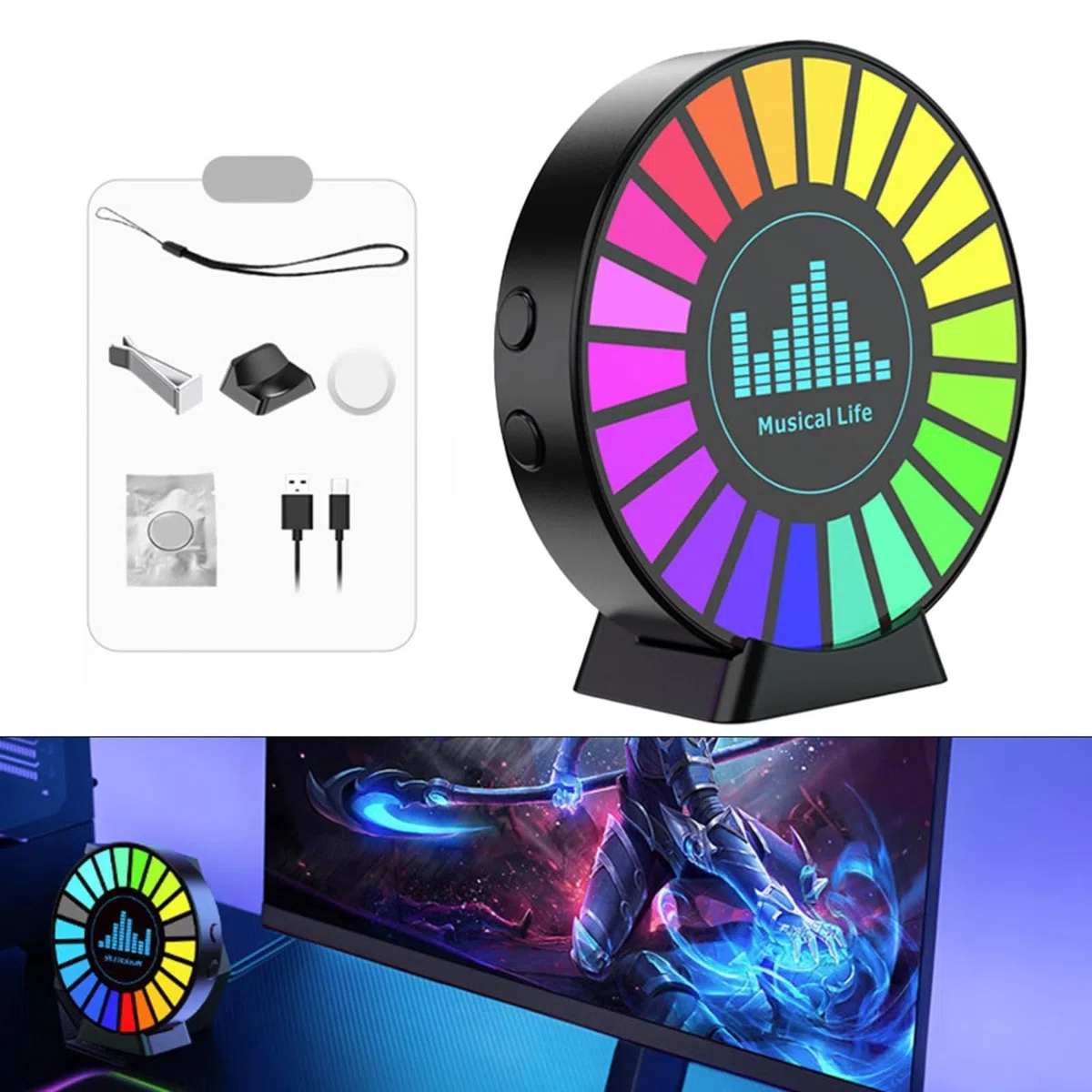 Sprachgesteuerter Tonabnehmer, EVP-Sound, Tonabnehmer, Licht, Vibrationsgeräusch, elektronische Sensoren, paranormale Geräte (C)
