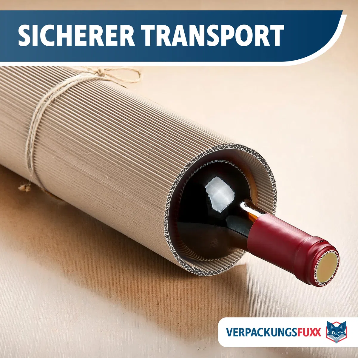 Wellpappe Rolle 1 m x 70 m | Rollenwellpappe für Versand & Lagerung | Vielseitig einsetzbar | Umweltfreundliches & recyclebares Verpackungsmaterial