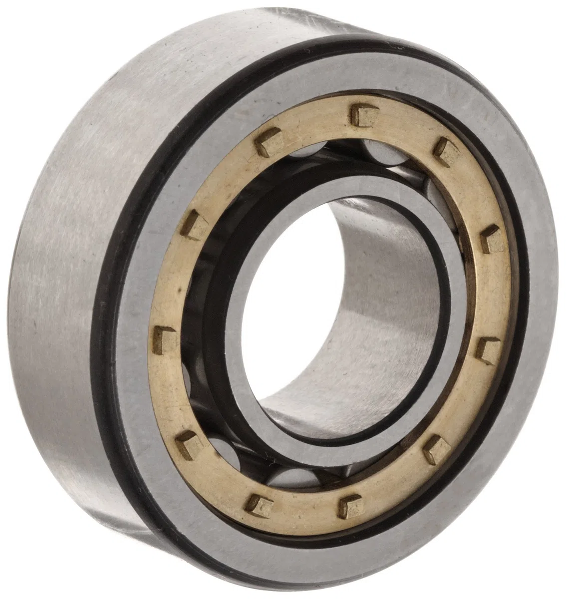 FAG nu305e-m1 Zylindrische Roller Bearing, einreihig, gerade Bohrung, abnehmbarer Ring innen, Hohe Kapazität, Messing Käfig, normal Bodenfreiheit, 25 mm ID, 62 mm OD, 17 mm Breite
