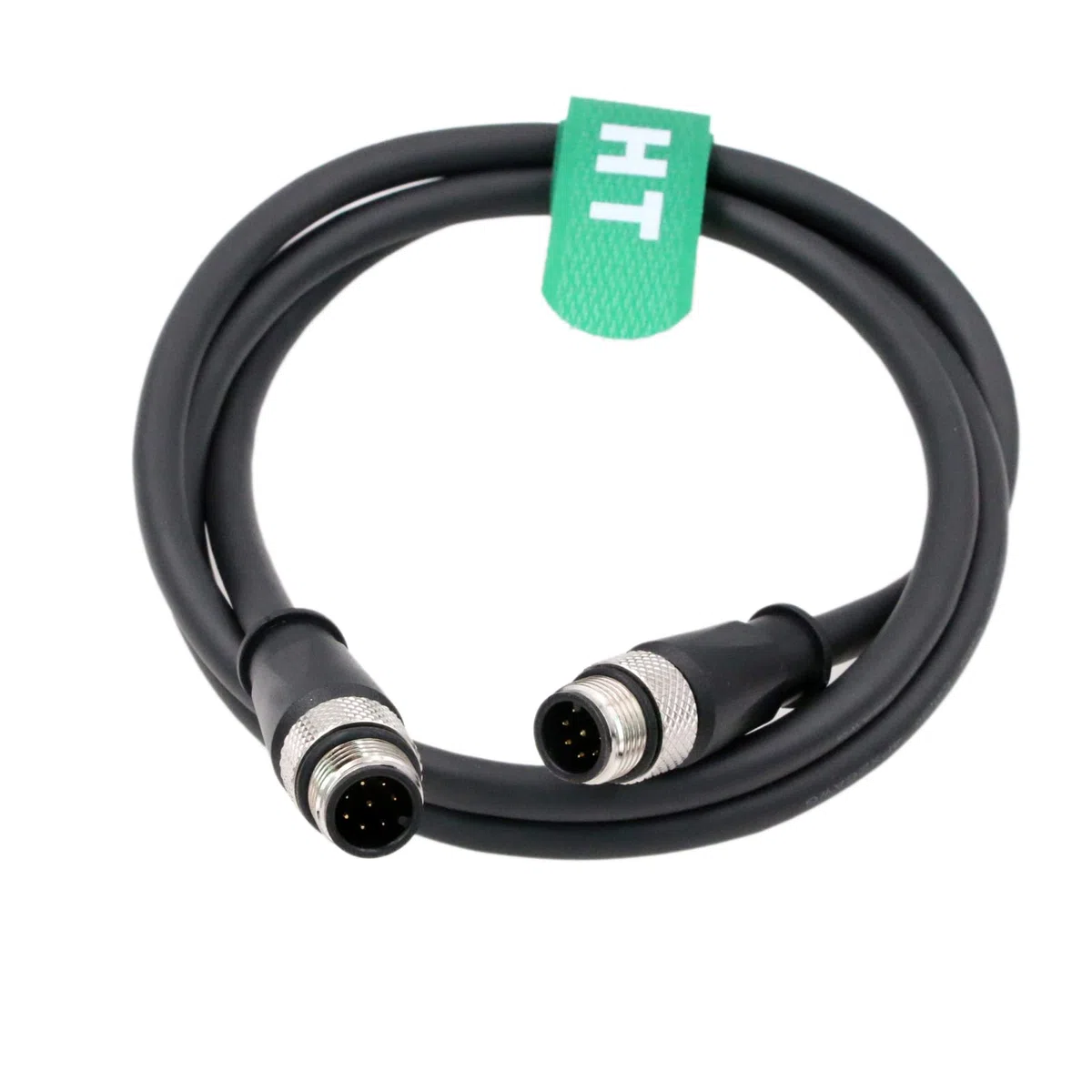 HangTon M12 A Codierung 8 Pin Stecker auf 8 Pin Stecker Signalkabel für industrielle Steuerungen, Automatisierung, Gerätenetzwerk, IO Link, Profibus, Aktuator Sensor 3M