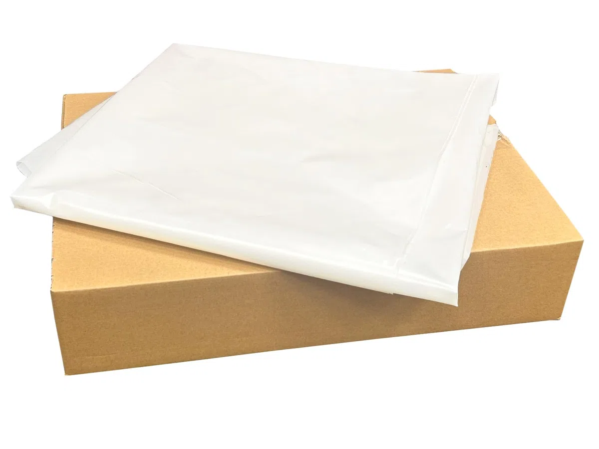 10 stuck - Transparante Schrumpfhauben für Euro-paletten – 127cm x 2x 44cm x 120cm - 100my - Robuster Schutz für schwere und instabile Palettenladungen (bis 80x120x80 cm)
