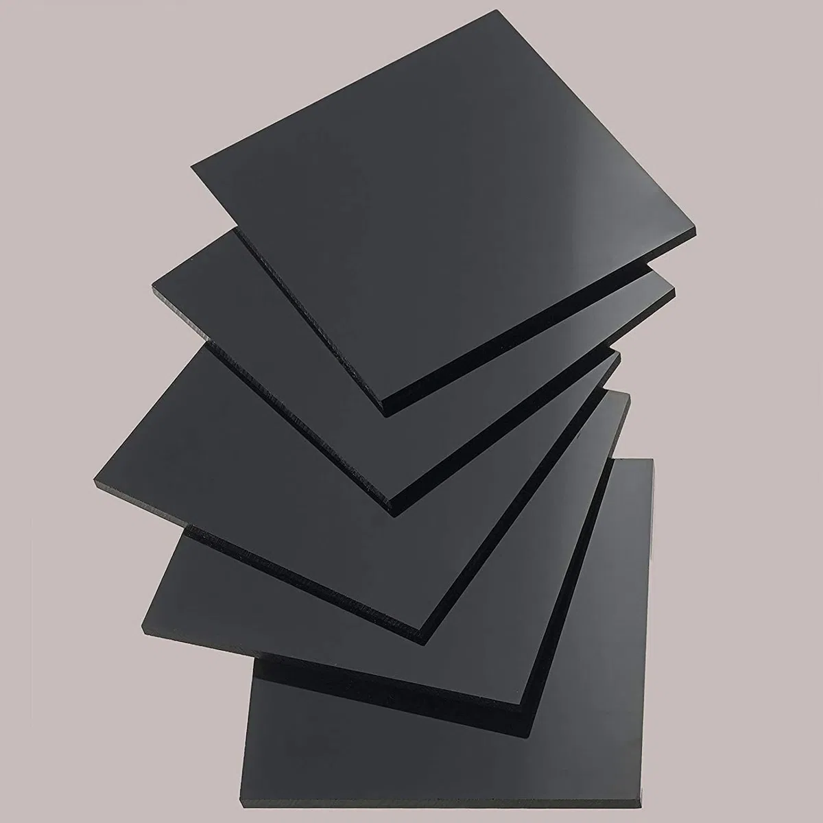 nattmann POM Platte Zuschnitt 2 - 30 mm / Farbe: Schwarz / DELRIN TENAC SUSTARIN (8 mm, 495 x 245 mm) - nach Maß/Wunschmaß möglich