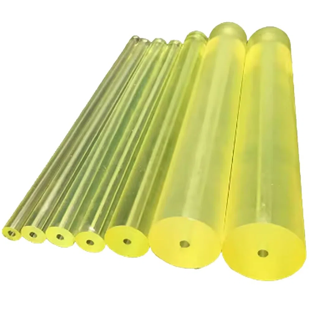 Elastische Gummistäbe, PU-Polyurethan-Hohlstab, Länge 500 mm Durchmesser, 16–100 mm Öffnung, 6 8 10 mm Urethanrohre, elastische Gummistäbe, durchscheinende Kunststoffstäbe(50 * 8MM)