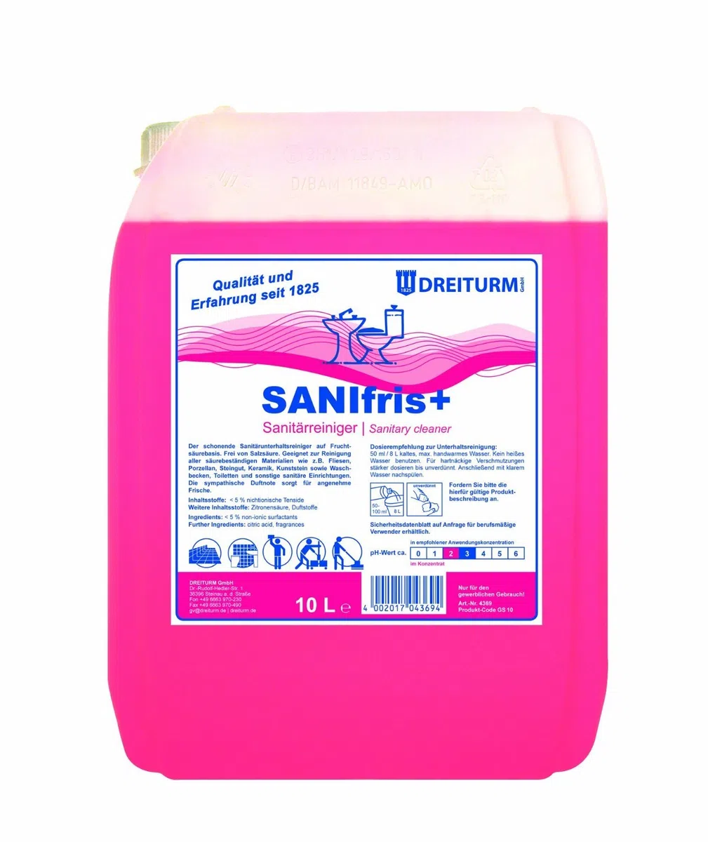 DREITURM 4369 Hochleistungsreiniger MULTINETZER, 10 L