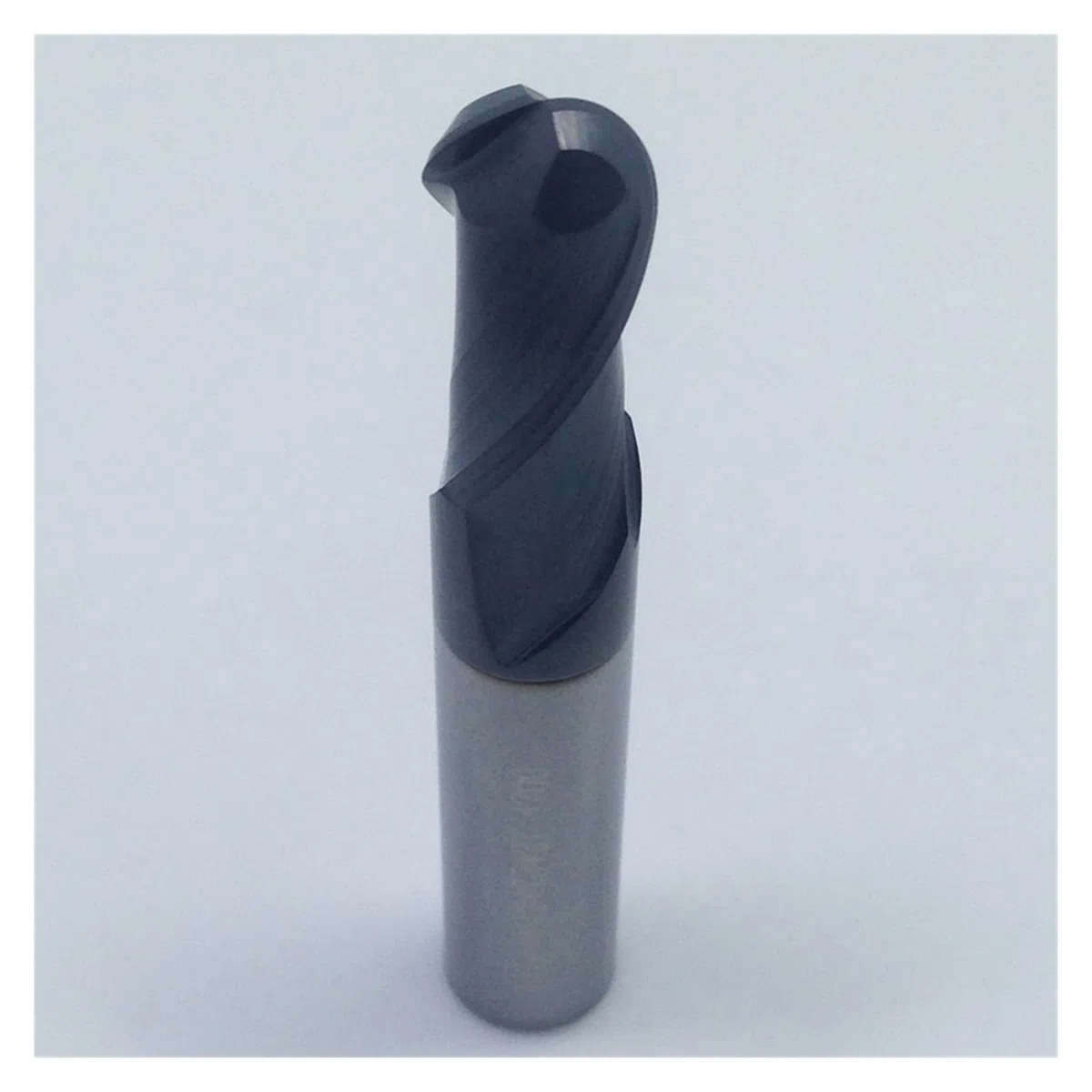 1pc R6 * 75 * 12D Echt HRC45 2 Flöten Hartmetall Legierung Ball Nase Ende Mühle Fräser CNC Router Bit