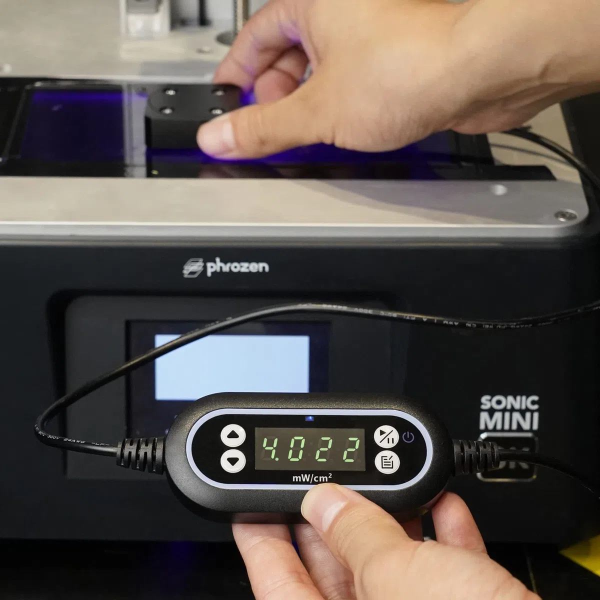 Chitu Systeme Digitales UV-Lichtmessgerät für 405nm Standard Photopolymer LCD/DLP/SLA Harz 3D-Drucker