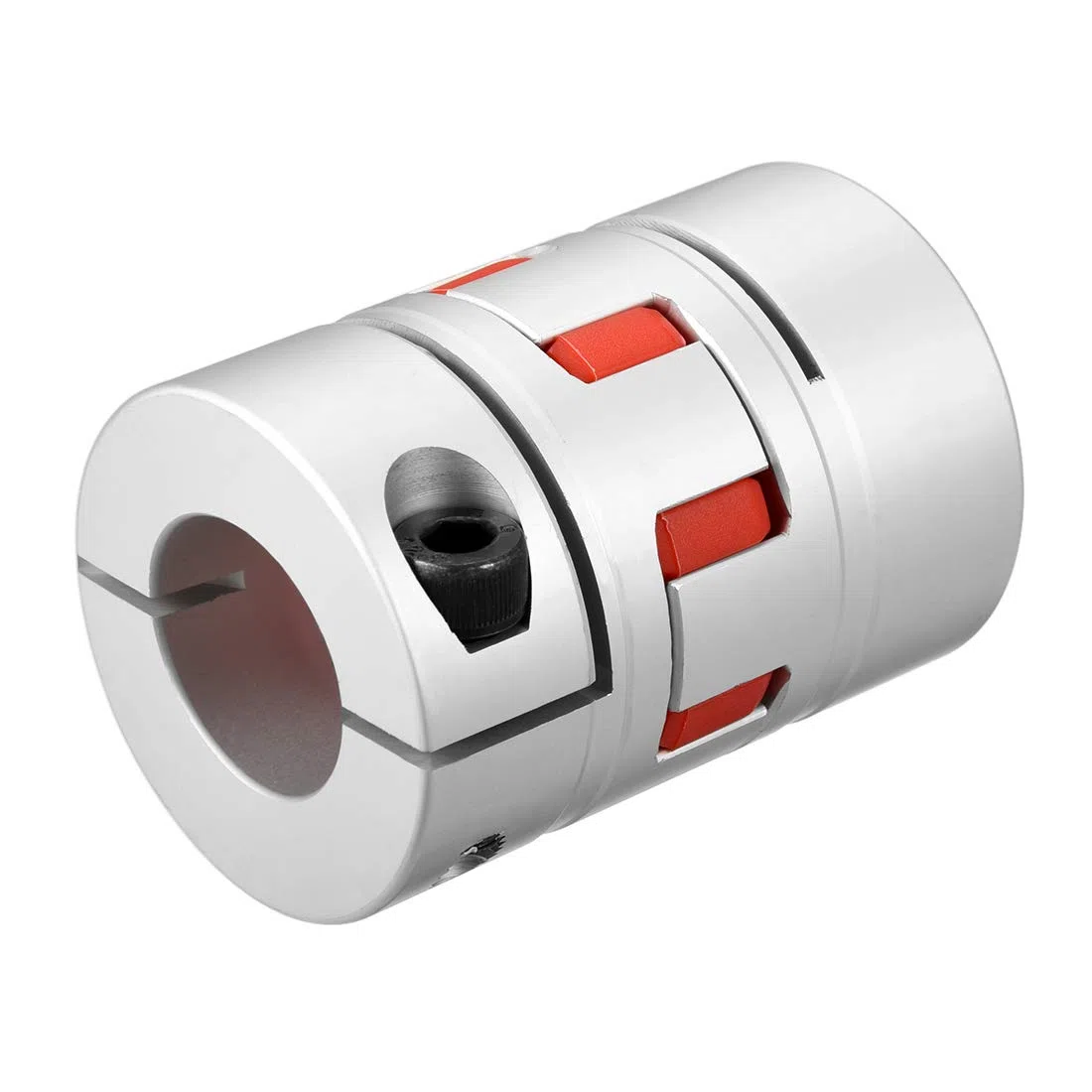 sourcing map Wellenkupplung 28mm bis 28mm Bohrung L78xD55 Flexibles Kupplungsgelenk für Servo Schrittmotor