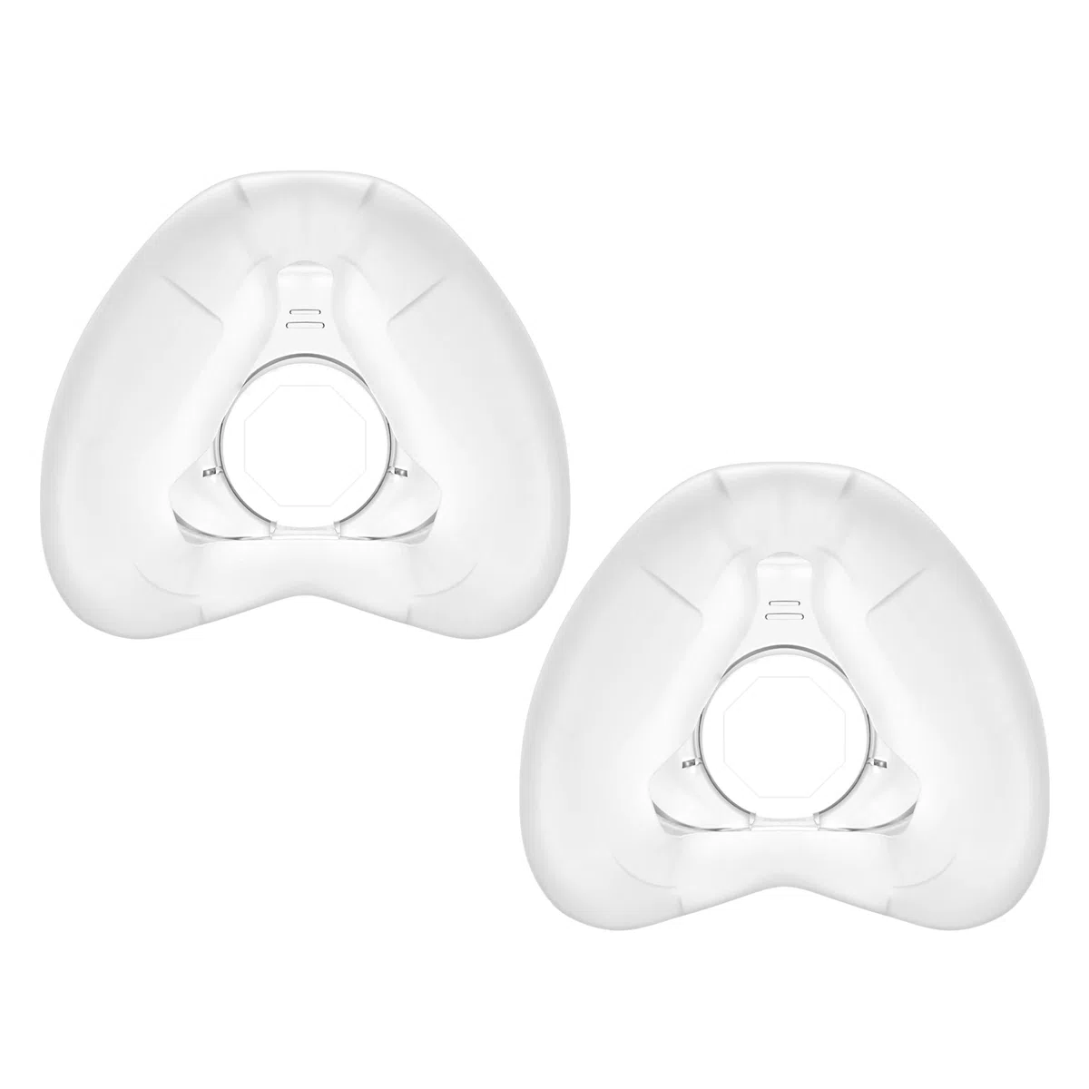 2er-Pack Ersatzmasken (L) für Airfit N20, bequeme Passform & weicheres Tragen, kompatibel mit Originalrahmen, hochwertiges & langlebiges Ersatzkissen-Zubehör, Hochwertiges CPAP-Zubehör von BlessEase