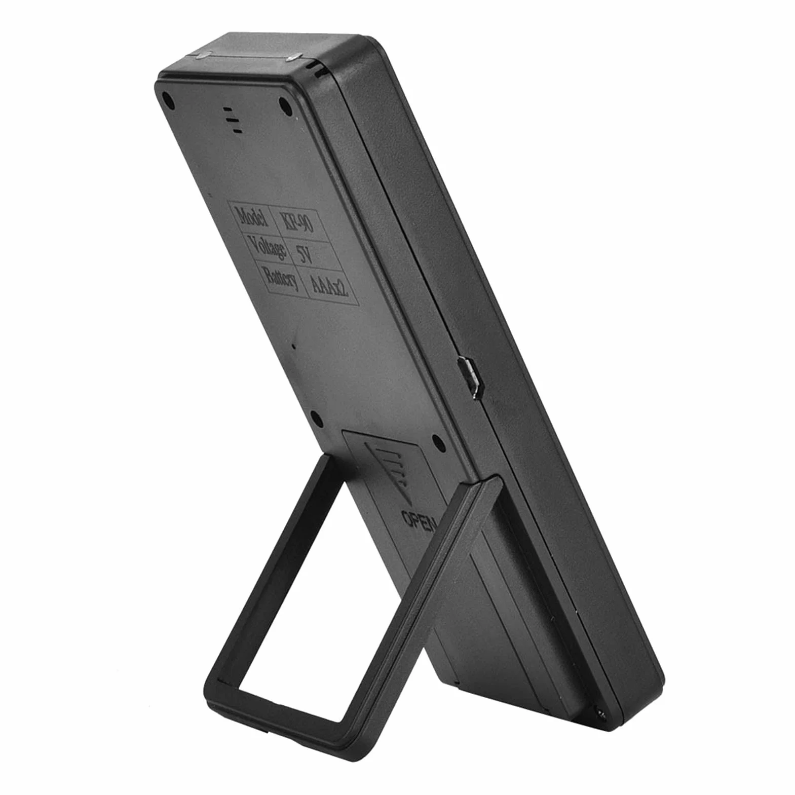 UV-Messgeräte, Digitales UV Messgerät für Tragbarer LCD UV Strahlungsdetektor, mit Temperaturanzeige, Messbereich 0–3000 W/cm², Mit LCD-Display, für UV Strahlen Heim Büro Innen und Außen