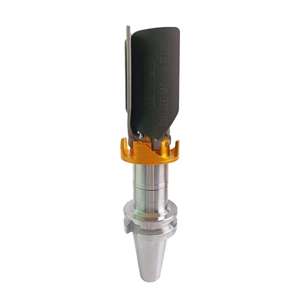 Tools CNC-Maschinen-Spanentferner, Chip-Reiniger, hohe Leistungsentfernung, 4 Rillen, D16-Schaft, aufgeklappte Größe 260 mm, 1 Stück