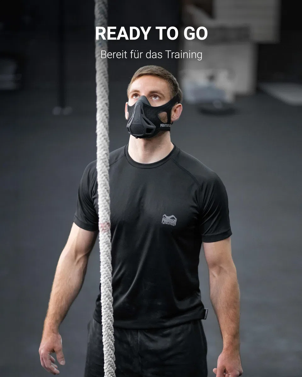 Phantom Athletics Trainingsmaske - Ausdauer Training für mehr Leistung im Sport