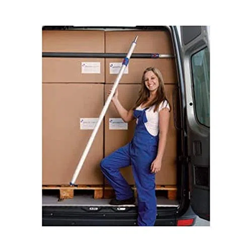 Kim 44 Profi Plus Sperrbalken, Alu, Verstellbereich 1550-2050 mm, mit Schutzschlauch, für Airlineschienen