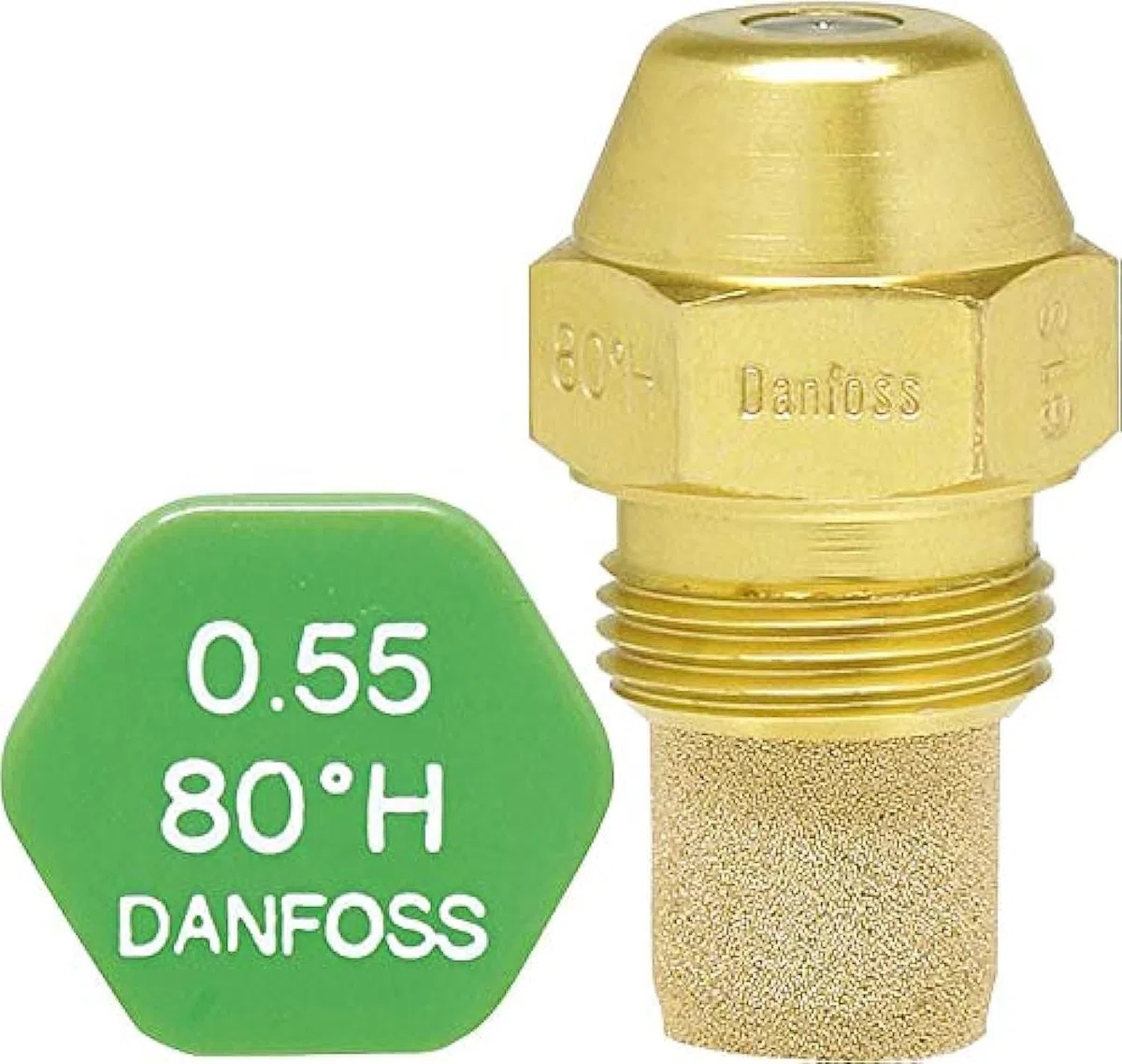 Danfoss Öldüse LE-H Hohlkegel 0.40 USgal/h, 80 Grad, m. Abschlußventil