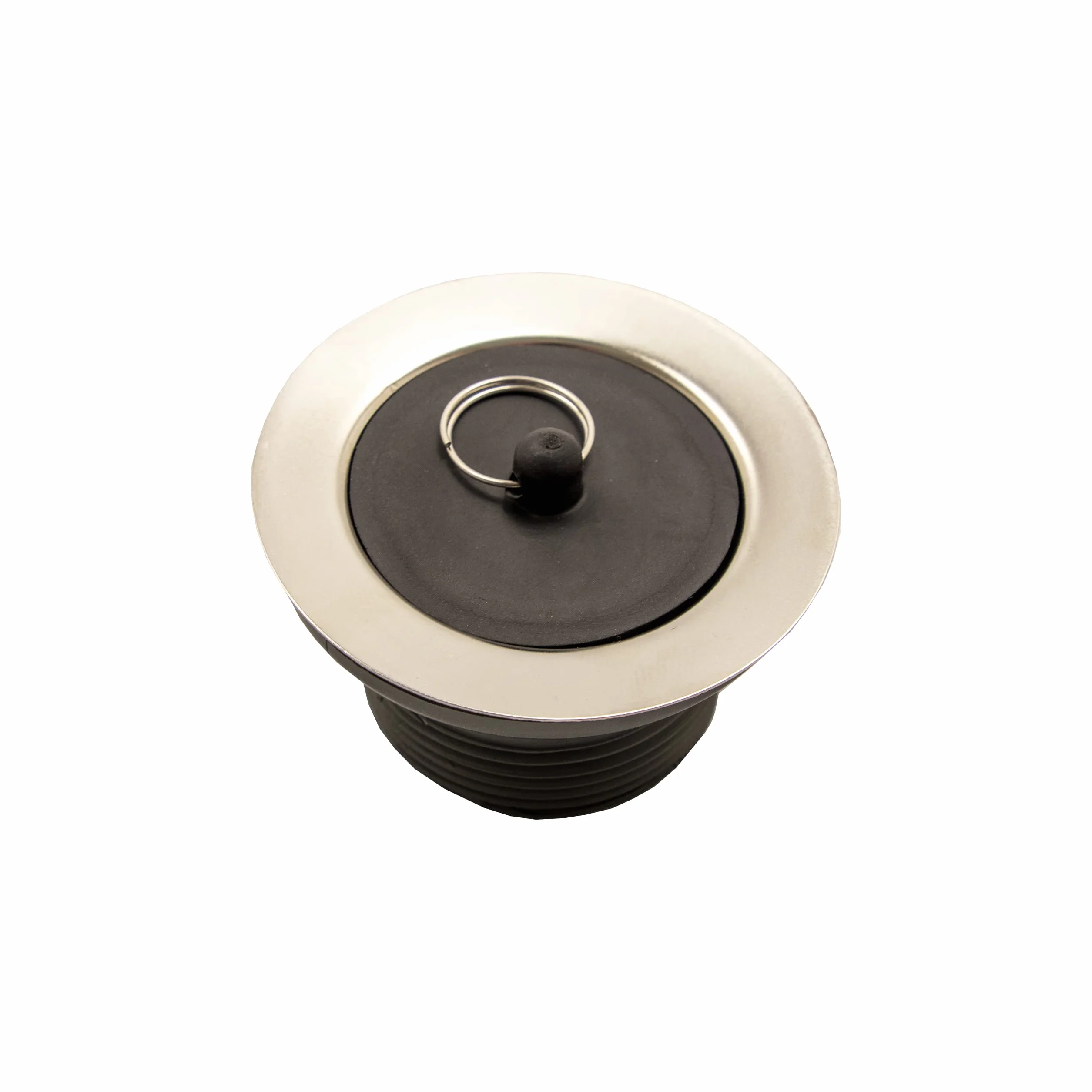 Waschbecken Edelstahl 354mm x 325mm x 100mm mit einem Universal Ablaufventil.
