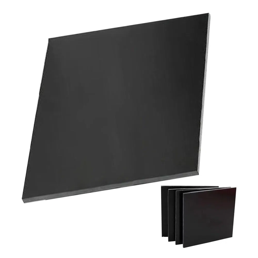 1 Stück G10 Epoxidglasfaser FR4 Schwarze Fiberglasplatte – 100 mm x 100 mm bis 500 mm x 300 mm, Verschiedene Stärken erhältlich(300MM x 300MMx3mm)