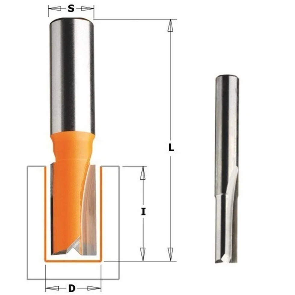 CMT ORANGE TOOLS 911.200.11 - NUTFRÄSERHM S=8 D=20X20