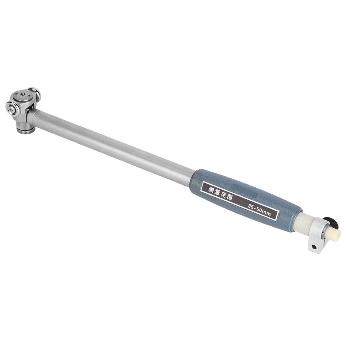Präzisions-Bohrungsmesswerkzeug, 35-50mm Innendurchmesser-Messgerät Aus Aluminiumlegierung, Messuhr Mit 0,01mm Genauigkeit, Inklusive 2 Messspitzen (35-50mm)